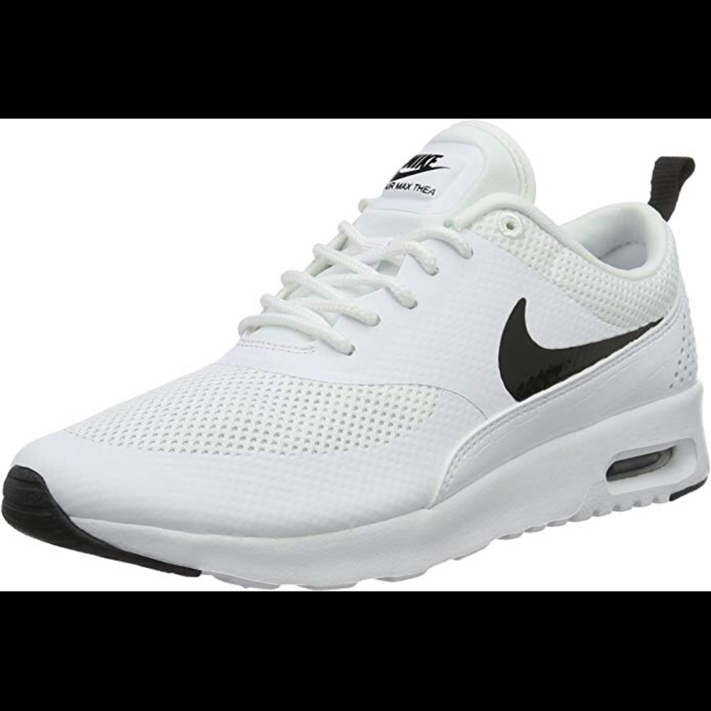 Women’s White Nike Air Max Thea Sneakers, Size 10